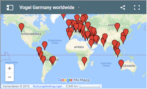 Maps Vogel Germany Worldwide